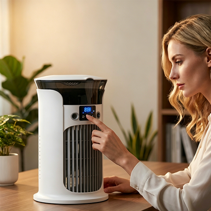 3-in-1 Desktop Luftkühler Fan | Brehn