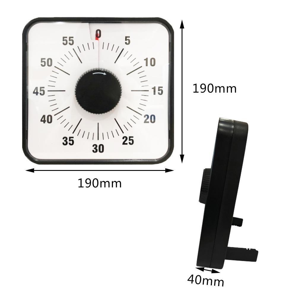 Quadratischer Countdown-Küchen-Timer | Brehn