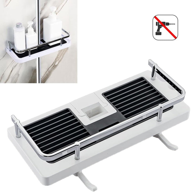 Badezimmerregal Caddy für Duschstange, kein Bohren Pole Duschregal Halter | Brehn