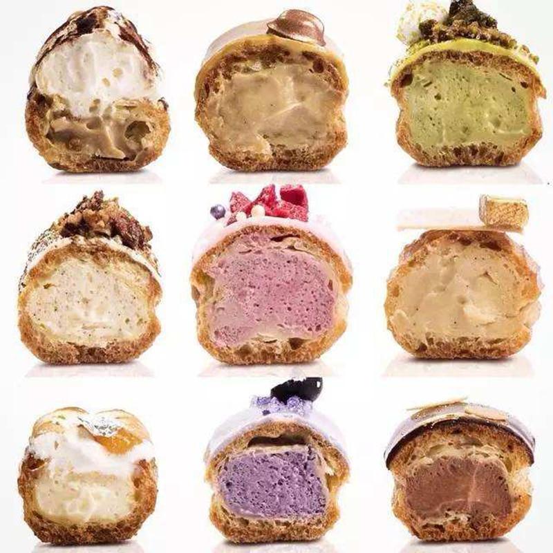 Edelstahl 4 Stück Chrome Éclair Puff Düse | Brehn