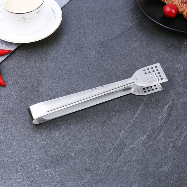 Edelstahl BBQ Lebensmittelzangen Anti-Hitze Brotclip Pastry Clamp Zange | Brehn