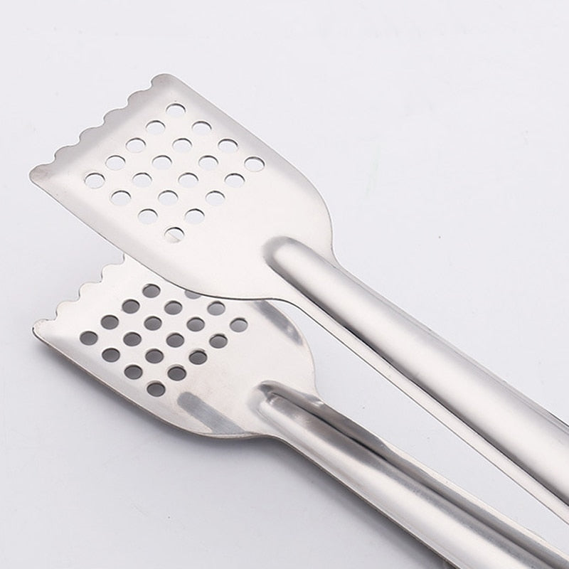 Edelstahl BBQ Lebensmittelzangen Anti-Hitze Brotclip Pastry Clamp Zange | Brehn