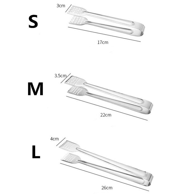 Edelstahl BBQ Lebensmittelzangen Anti-Hitze Brotclip Pastry Clamp Zange | Brehn