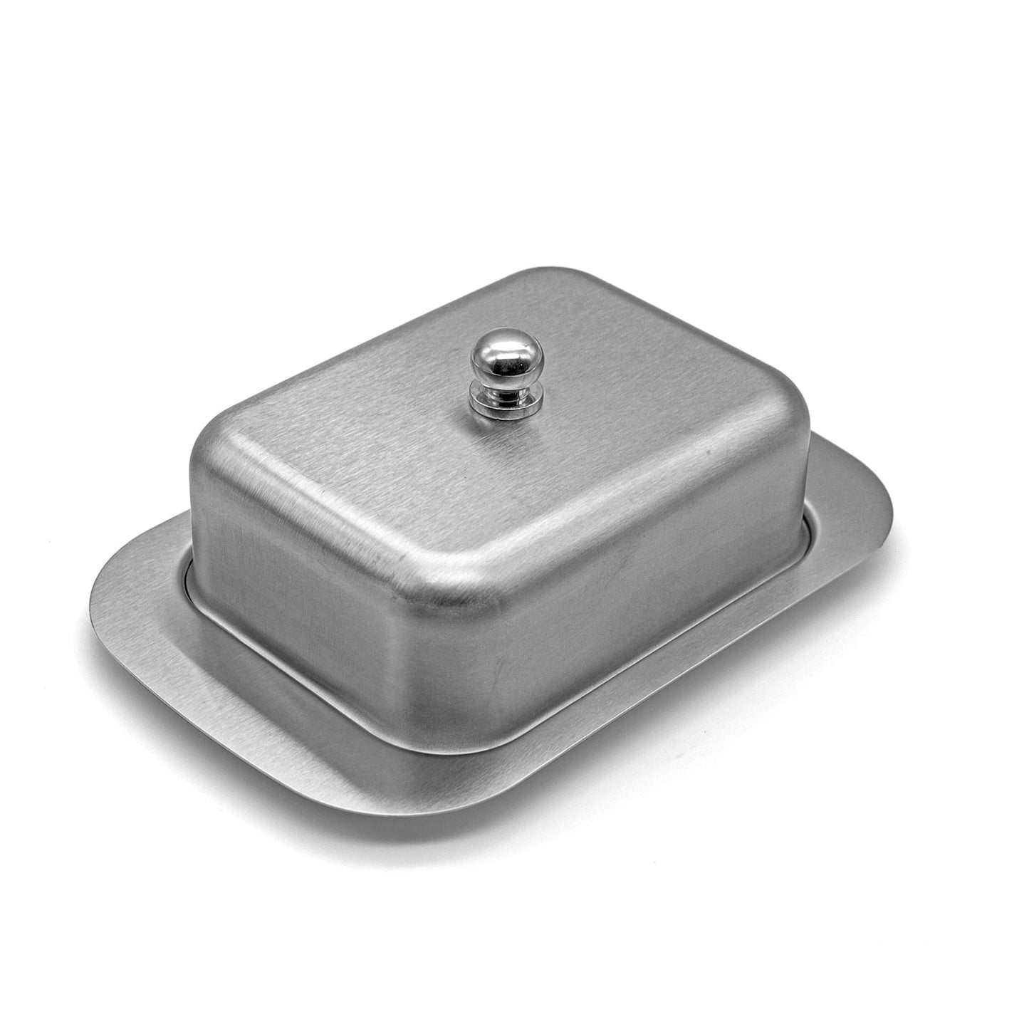 Edelstahl Butterdose mit Deckel Käse Butter Behälter | Brehn