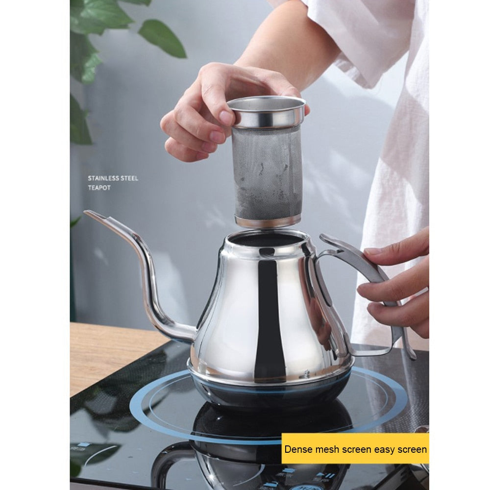 Edelstahl Kaffee Tropfkanne Gooseneck Kessel Tea Maker Mit Filter | Brehn