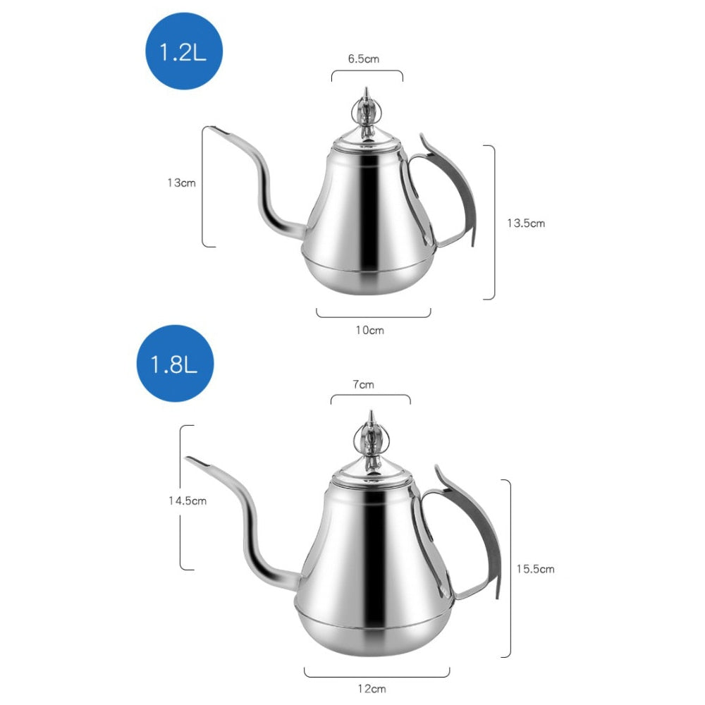Edelstahl Kaffee Tropfkanne Gooseneck Kessel Tea Maker Mit Filter | Brehn