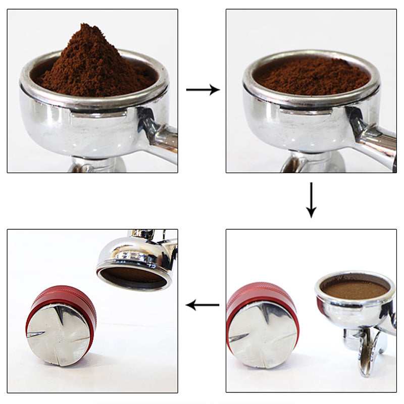Edelstahl Kaffee Tamper Kaffee Pulver Hammer Kaffee Zubehör | Brehn