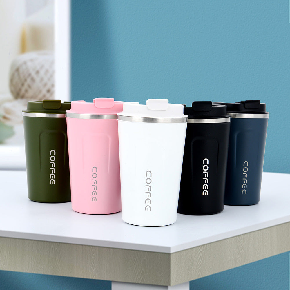 Edelstahl Kaffee Thermosbecher Multifunktionale Tragbare Flaschen Tasse | Brehn