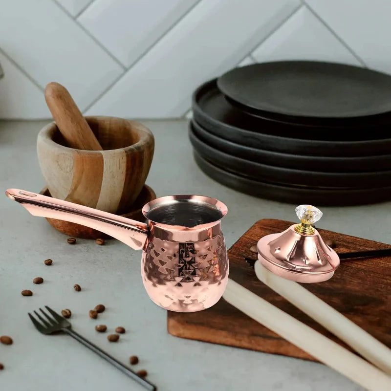 Edelstahl Espresso-Maschine mit Dampfer Pour Over Teekanne | Brehn