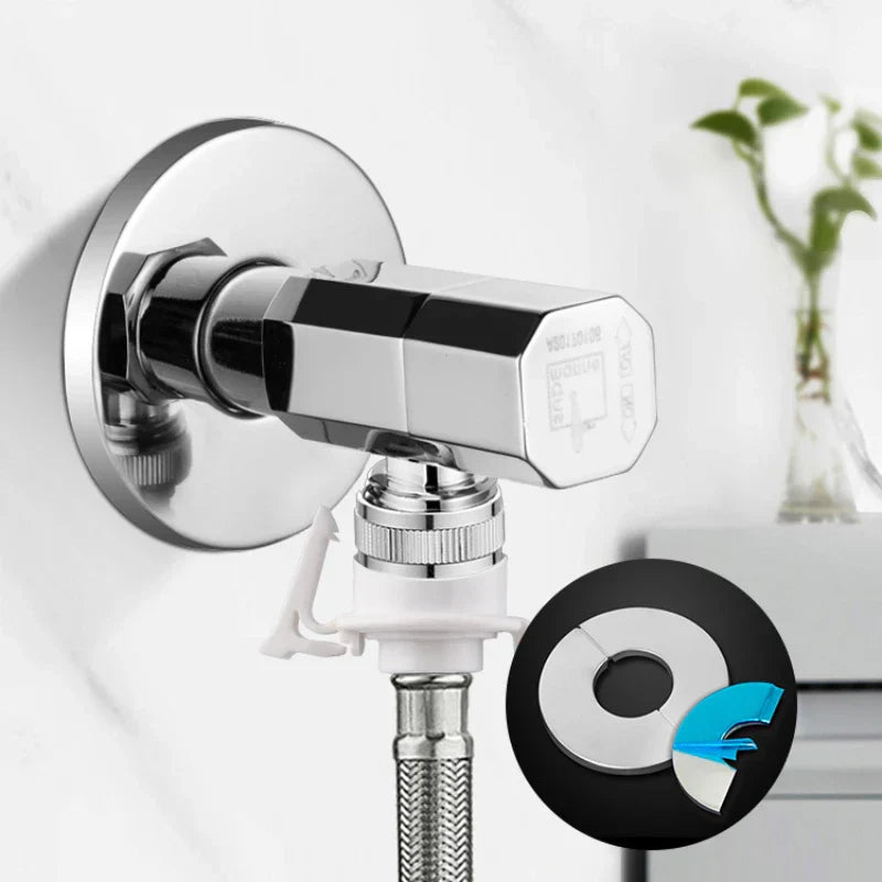 Edelstahl Wasserhahnabdeckung Selbstklebend Wasserhahn Dusche Wasserrohr | Brehn
