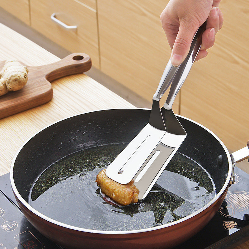 Edelstahl Bratenschaufel Clip Multifunktions Steak BBQ Zange | Brehn