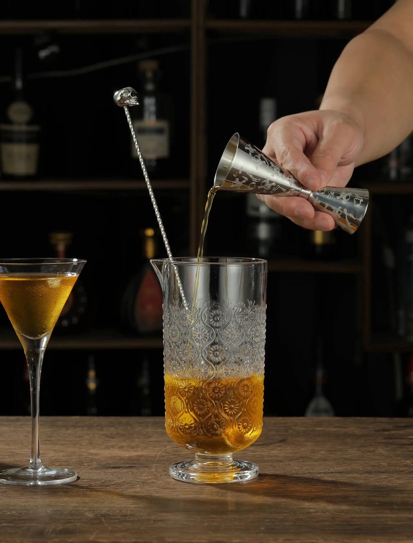 Edelstahl Jigger Cocktail Jigger Bar Messbecher Bar Werkzeuge Bar Zubehör | Brehn
