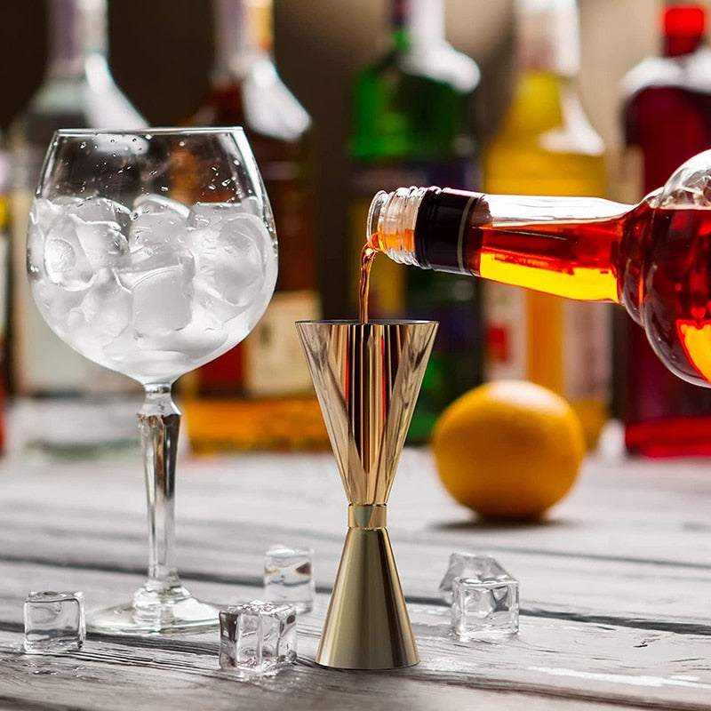 Edelstahl Jigger Cocktail-Maßnahmen Barwerkzeuge Barzubehör | Brehn