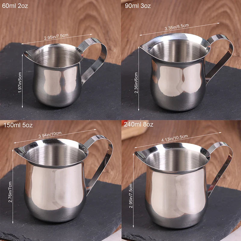 Edelstahl Milchaufschäumer Kanne Kaffee Latte Art Messbecher | Brehn