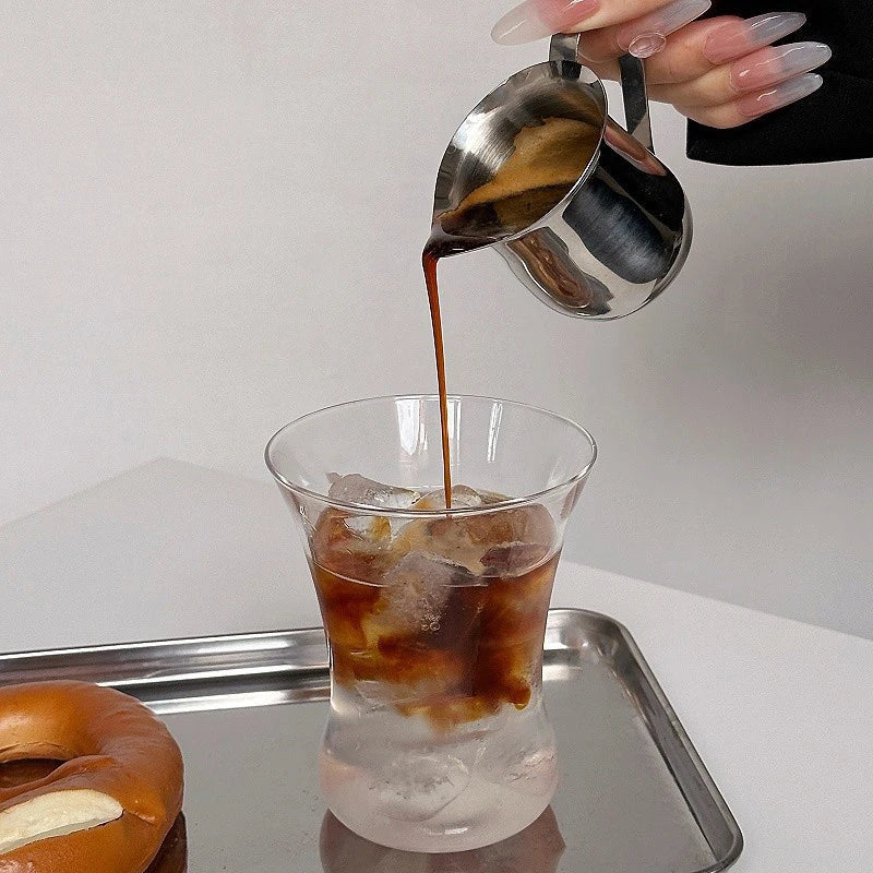 Edelstahl Milchaufschäumer Kanne Kaffee Latte Art Messbecher | Brehn