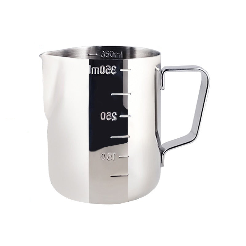 Edelstahl Pull Flower Kaffeetasse Cappuccino Creme Milchschaum Becher | Brehn