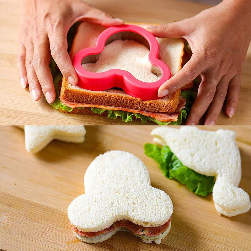 Edelstahl Sandwich Ausstecher Keksform Prägegerät Lebensmittelform Maker | Brehn