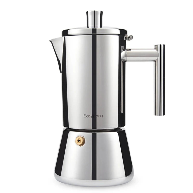 Edelstahl Herd Espresso Maker Moka Topf Kaffeemaschine | Brehn