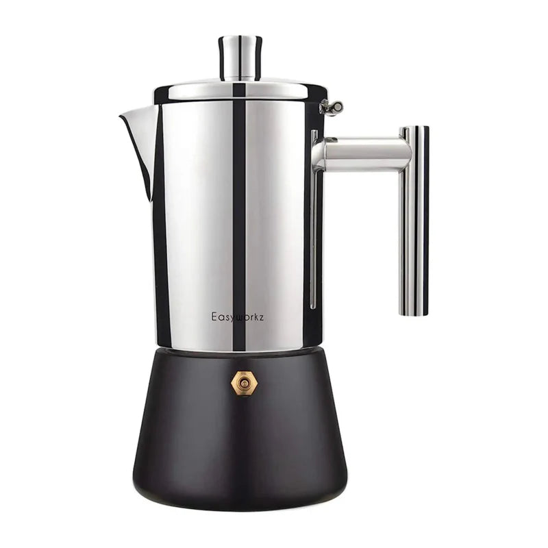 Edelstahl Herd Espresso Maker Moka Topf Kaffeemaschine | Brehn