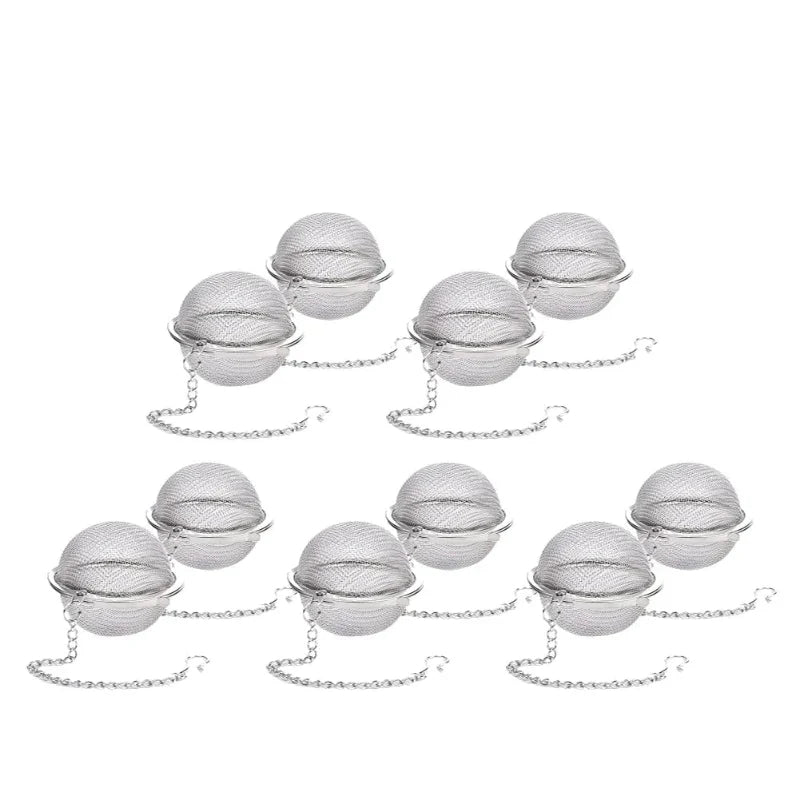 Edelstahl Teeball-Infusor Mesh loser Teesieb mit Kette | Brehn