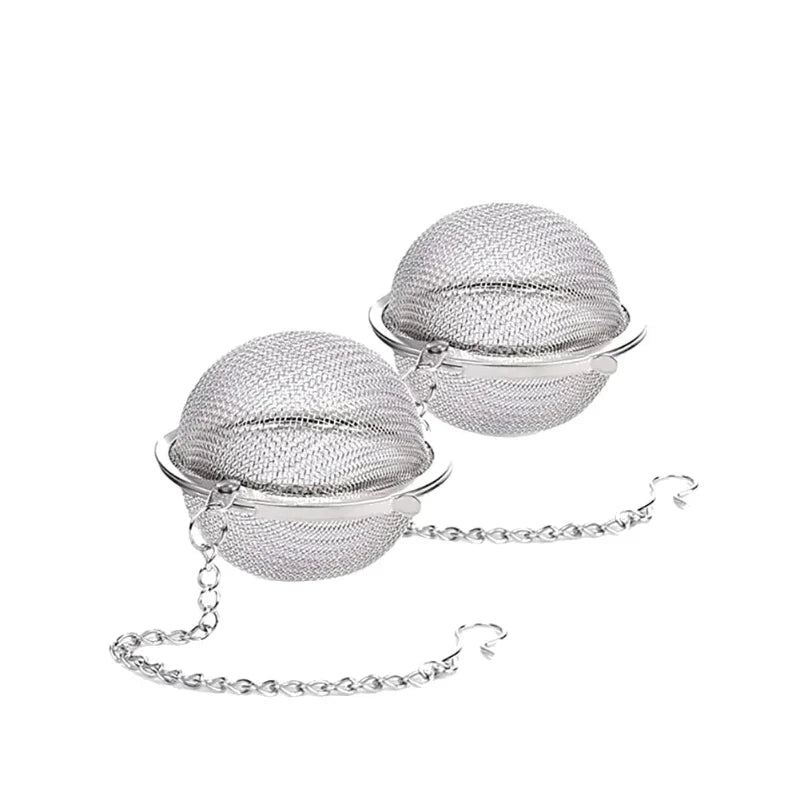 Edelstahl Teeball-Infusor Mesh loser Teesieb mit Kette | Brehn