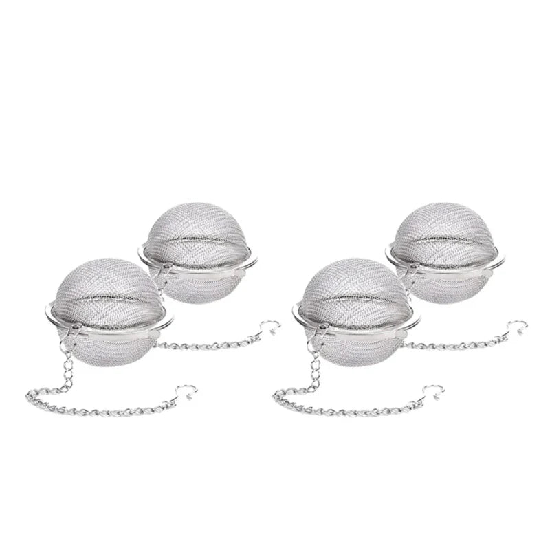 Edelstahl Teeball-Infusor Mesh loser Teesieb mit Kette | Brehn
