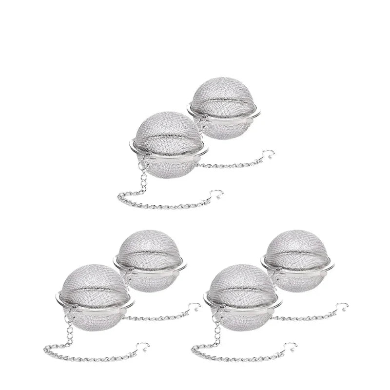 Edelstahl Teeball-Infusor Mesh loser Teesieb mit Kette | Brehn