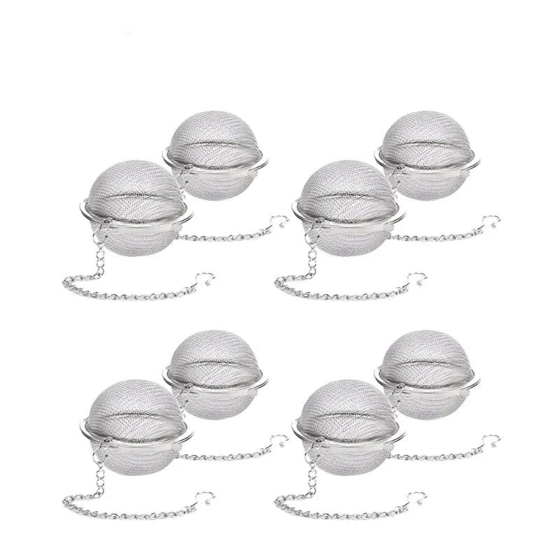 Edelstahl Teeball-Infusor Mesh loser Teesieb mit Kette | Brehn