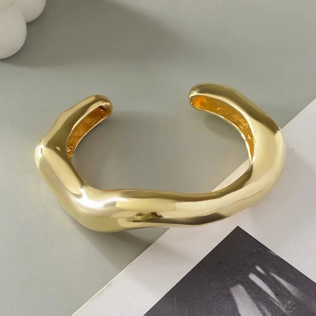 Brehn | Statement Chunky Wave Armbänder