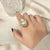 Brehn | Statement Gold Akzent Perlenring