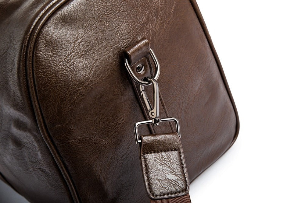 Große Kapazitäts Leder Reise-Duffel – Leicht & Langlebig Handgepäck | Brehn