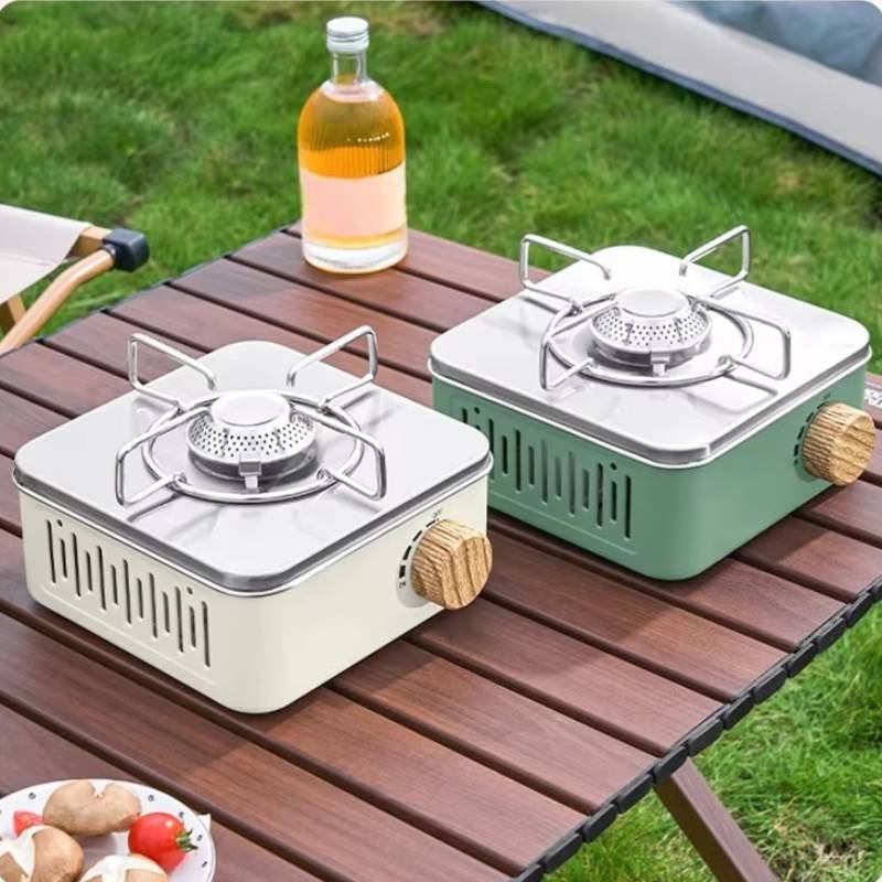 Leistungsstarker 2800-Watt-Gaskocher für Camping