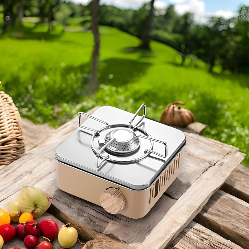 Leistungsstarker 2800-Watt-Gaskocher für Camping