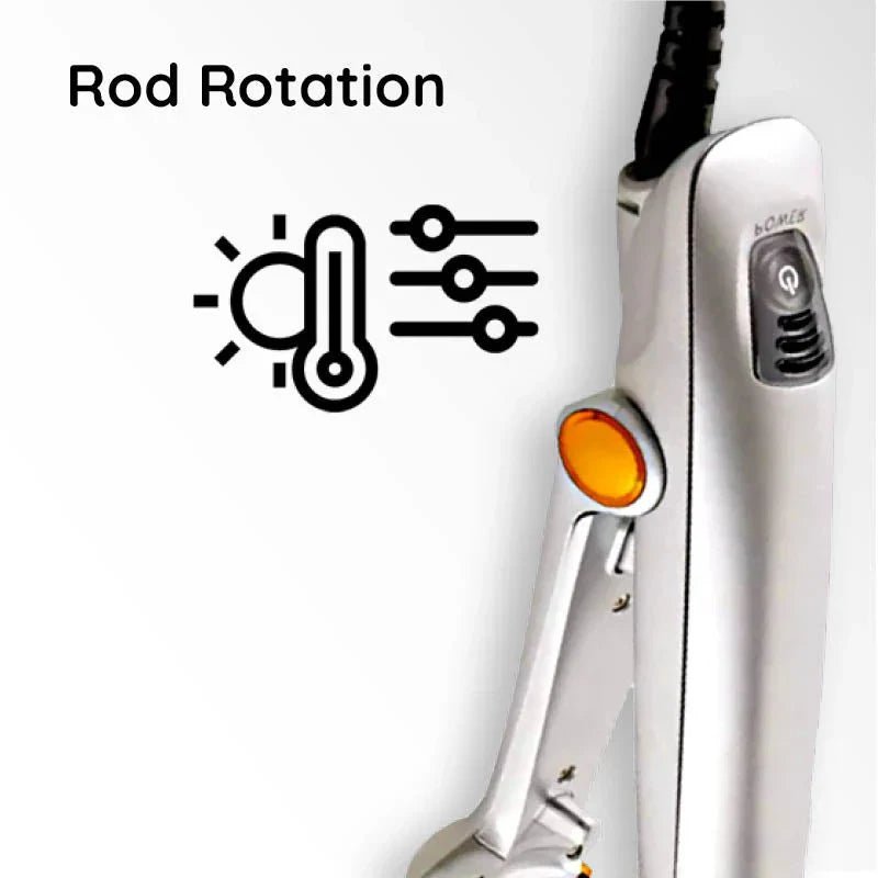 STYLESPIN – 2-in-1 rotierende Haarbürste mit einstellbaren Temperaturstufen