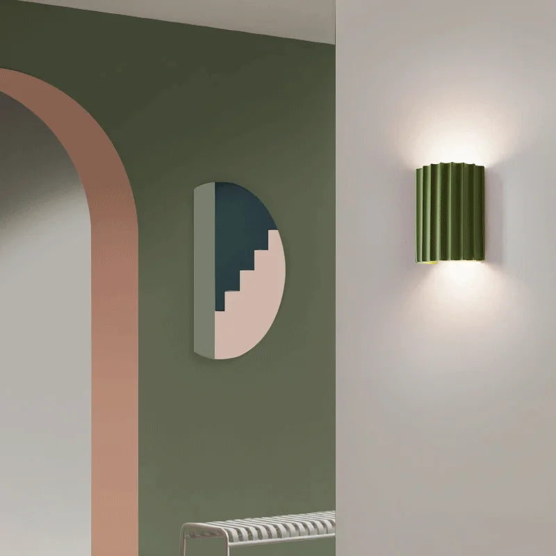Brehn | STYLISCHE HARZ WANDLAMPE - LUMIRESIN