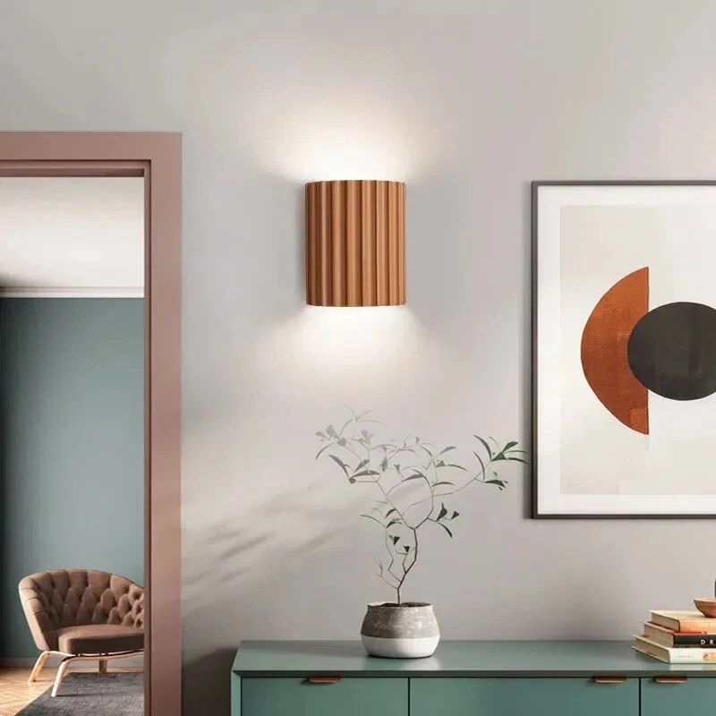Brehn | STYLISCHE HARZ WANDLAMPE - LUMIRESIN