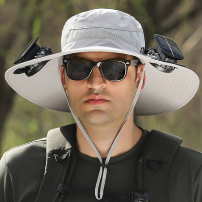 Solarenergie-Hut mit Ventilator und UV-Schutz - SolarCool VentiHat | Brehn