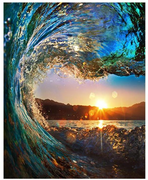 Surf's Up - Van-Go Malen-nach-Zahlen Set | Brehn
