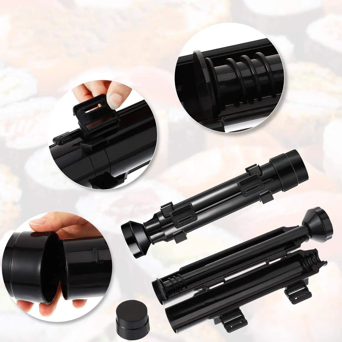 Sushi Bazooka Reismould Bambus Rollmatte Sushi Maker Set | Brehn
