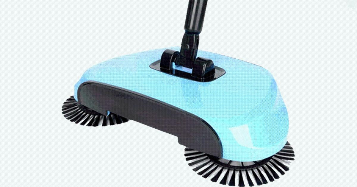 Moderner Bodensauger mit 360° rotierenden Bürsten | Brehn