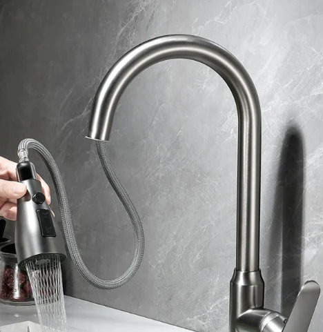 SWIFTFLOW – Moderne Küchenarmatur mit Ausziehmechanismus und Touchsensor