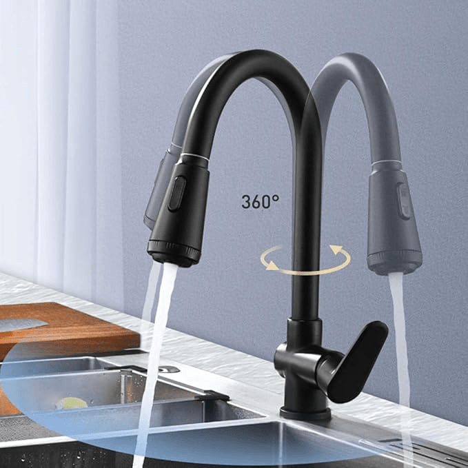 SWIFTFLOW – Moderne Küchenarmatur mit Ausziehmechanismus und Touchsensor
