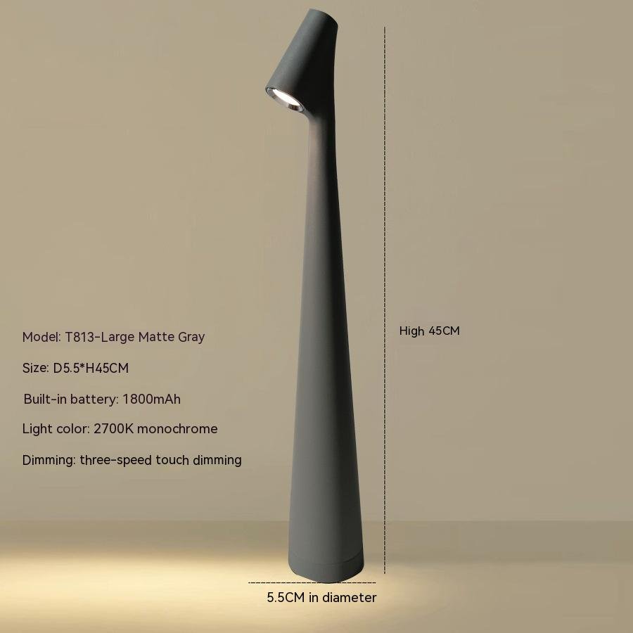 Brehn | EVOLUCE – Wiederaufladbare Tischlampe mit modernem Design & langer Akkulaufzeit