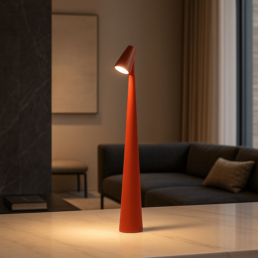 Brehn | EVOLUCE – Wiederaufladbare Tischlampe mit modernem Design & langer Akkulaufzeit