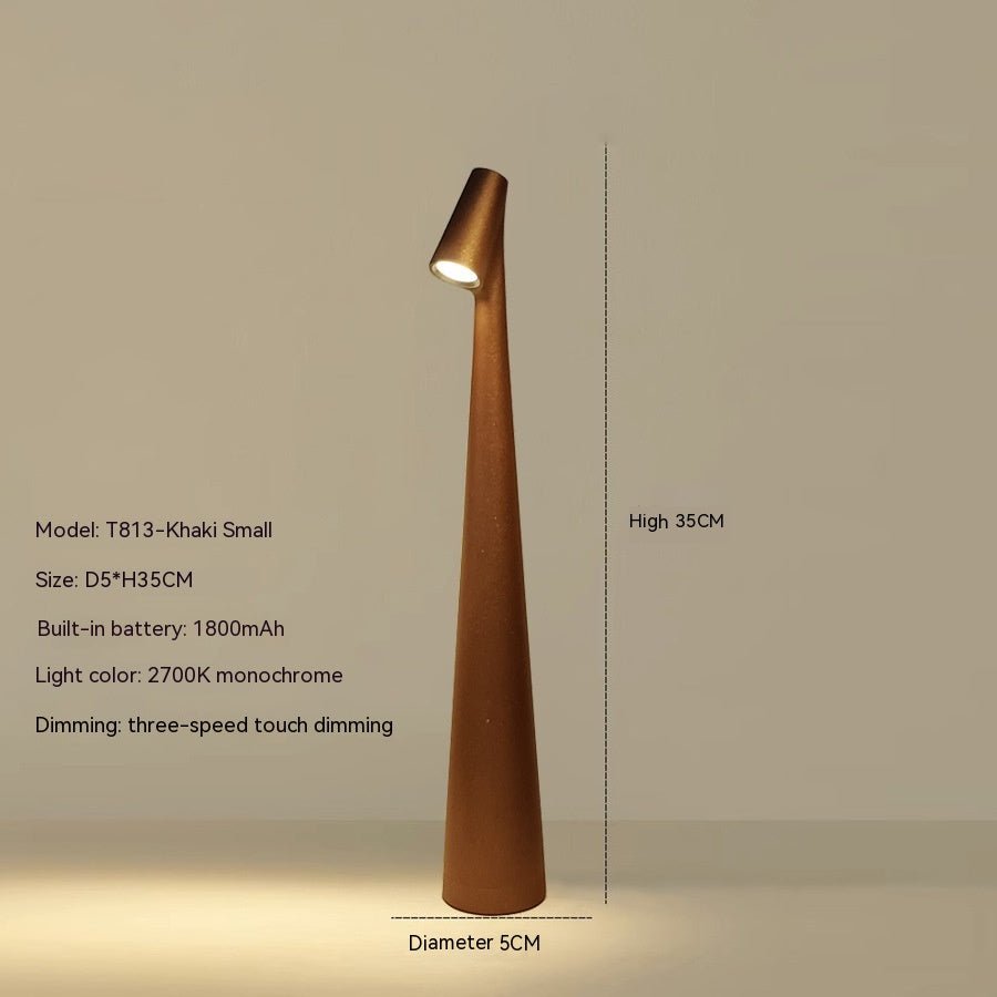 Brehn | EVOLUCE – Wiederaufladbare Tischlampe mit modernem Design & langer Akkulaufzeit
