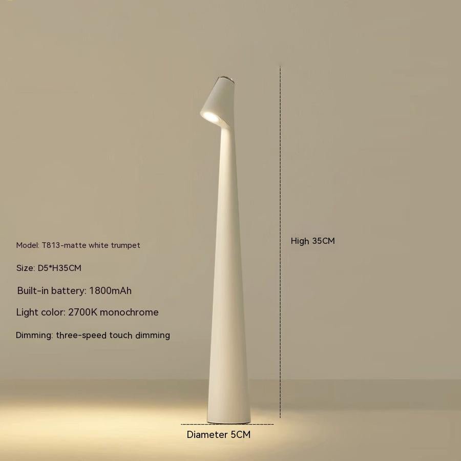 BowLift | EVOLUCE – Rechargeable table lamp with modern design & long battery life