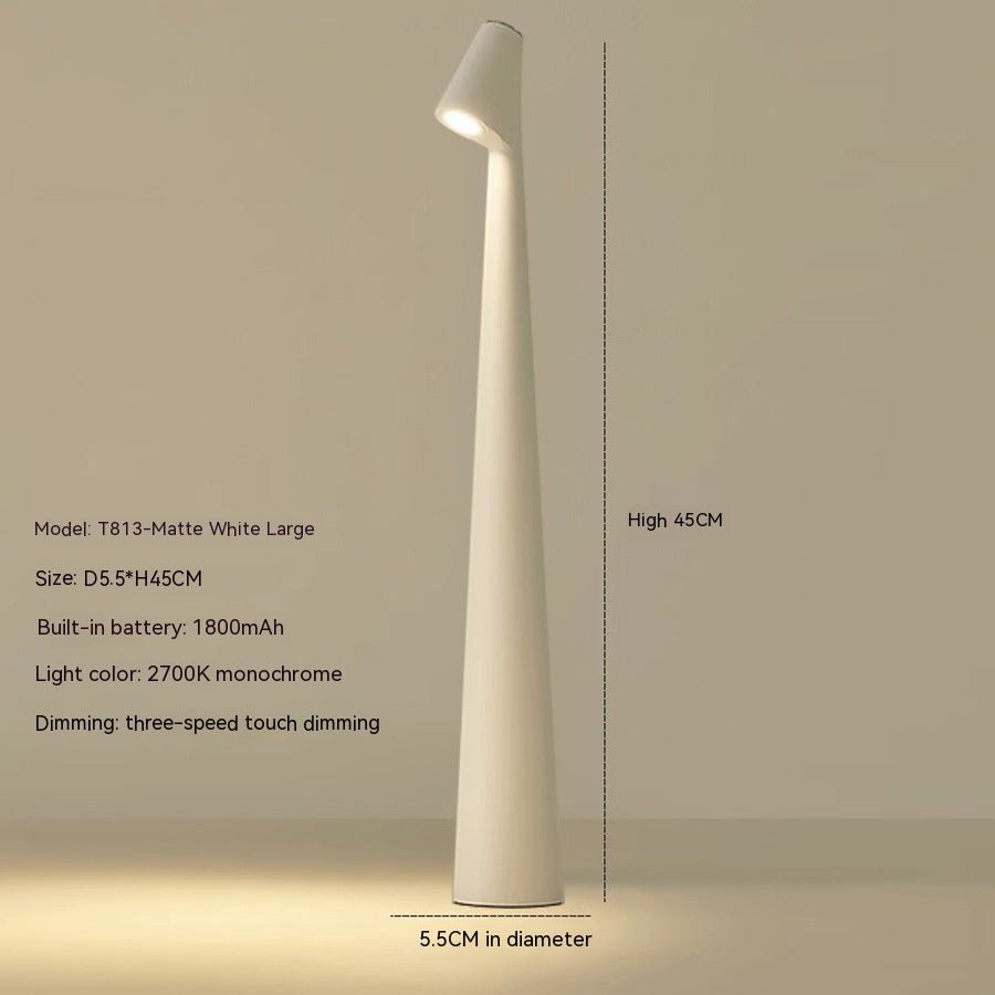 Brehn | EVOLUCE – Wiederaufladbare Tischlampe mit modernem Design & langer Akkulaufzeit