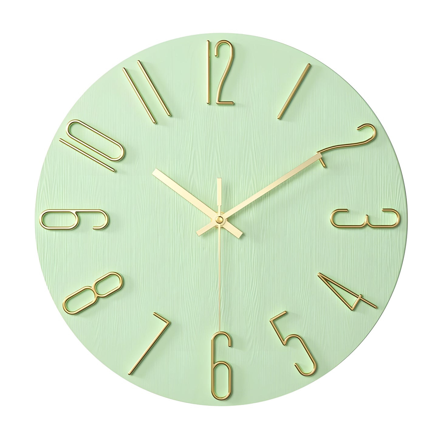 Einfaches Quarz-Design-Wanduhr - Still moderner Stil | Brehn
