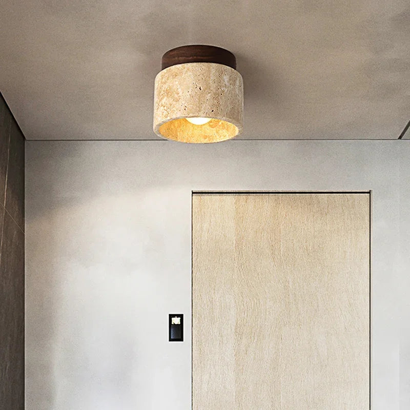 Japanische kreative Creme-Stil Deckenlampe | Brehn