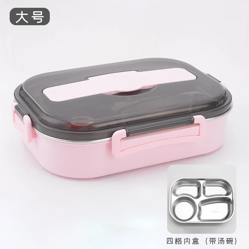 Edelstahl thermisch isolierte Bento-Lunchbox